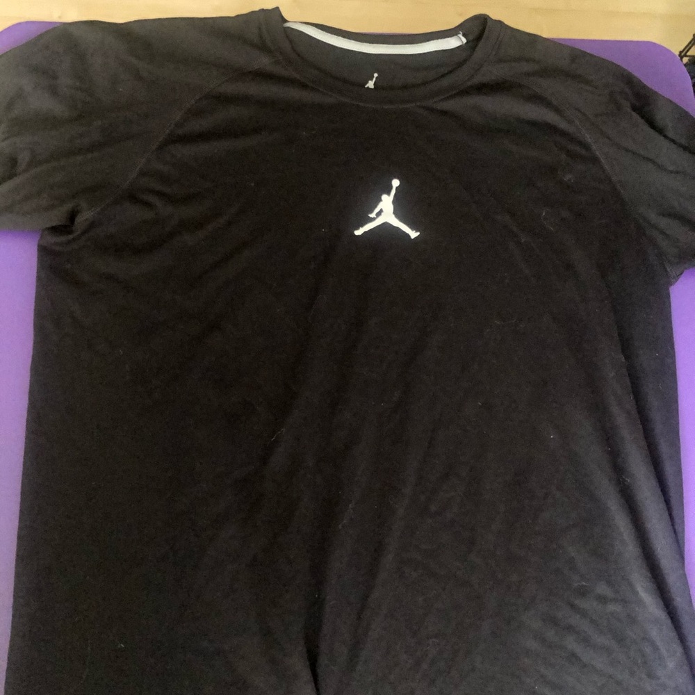 Jordan Dri-fit shirt.